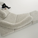 Geometric Modular Lounge Customizable Sectional Sofa Collection with Mix-Match Design