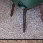 Modern Curved Brown Leather Armchair with Solid Dark Wood Legs Ergonomic Lounge Seat