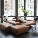 Removable Upholstery Sofa Feather Topper Adjustable Feet Solid Wood Frame