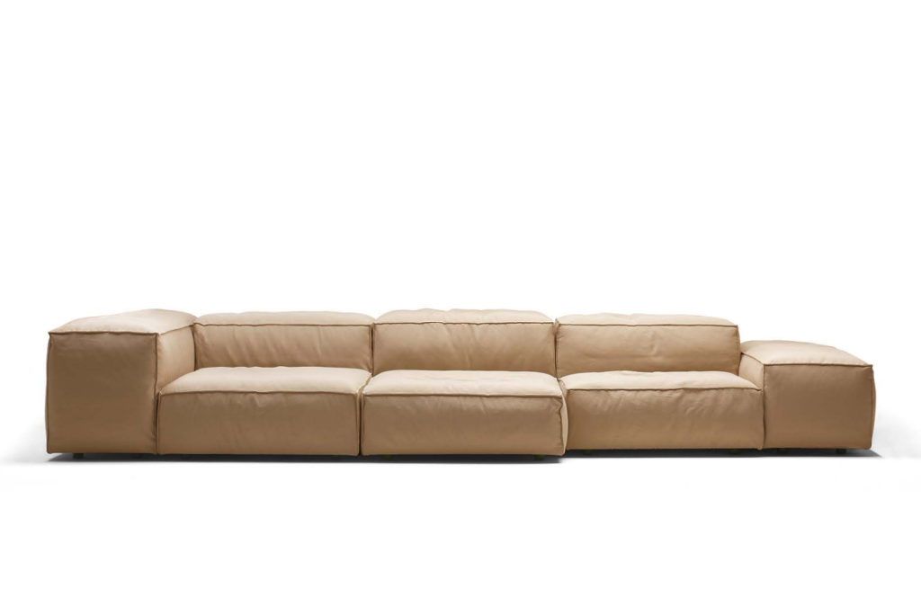 Removable Upholstery Sofa Feather Topper Adjustable Feet Solid Wood Frame