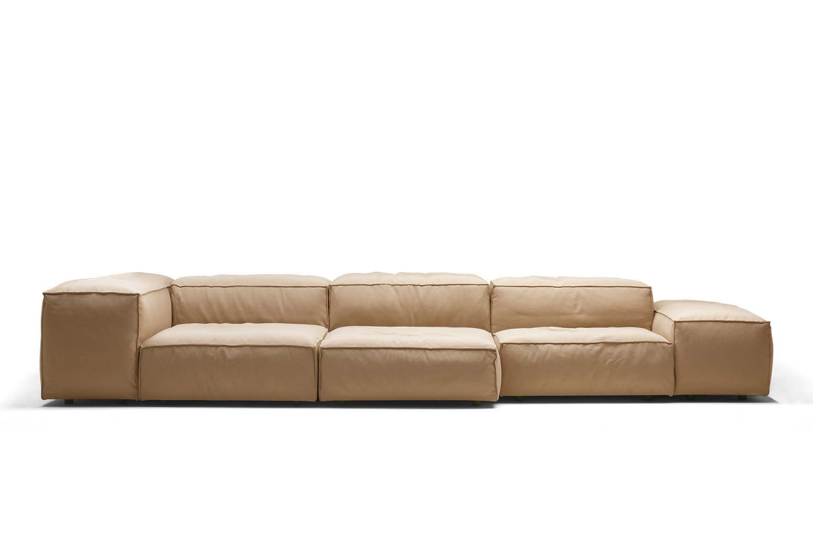 Removable Upholstery Sofa Feather Topper Adjustable Feet Solid Wood Frame