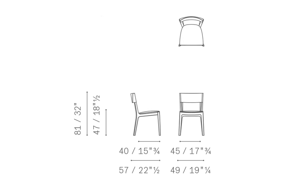 Tan Leather Dining Chair with Dark Wood Frame and Sleek Curved Design