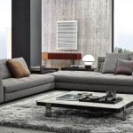 Classically Elegant Modular Sofa With Architectural Lines