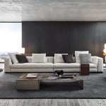 Classically Elegant Modular Sofa With Architectural Lines