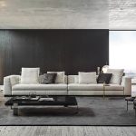 Classically Elegant Modular Sofa With Architectural Lines