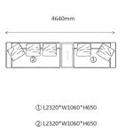 Sectional Sofa A(5 seaters)