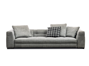 Classically Elegant Modular Sofa With Architectural Lines