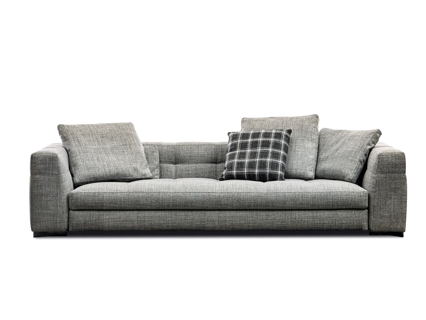 Classically Elegant Modular Sofa With Architectural Lines